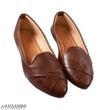 Synthetic leather Lofer cross patti, closed back net sandal for women. Indian-made footwear in sizes IND-4 to IND-9