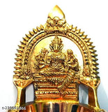 Brass antique Varahi Deepam god idol with deepam, Indian handcrafted, enhances room richness and positivity