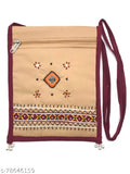 Handmade crossbody bag for girls, side bag design, party wear accessory, wedding day gift