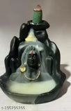 Indian-made Adi Shankara Smoke Fountain Backflow Combo (2 pcs) with 30 cones, ideal for meditation spaces and gifting