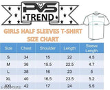 Printed net half-t shirt Mahakal, polyester short sleeves for women, Indian fashion trend