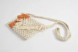 Soft fabric handbag with handle
