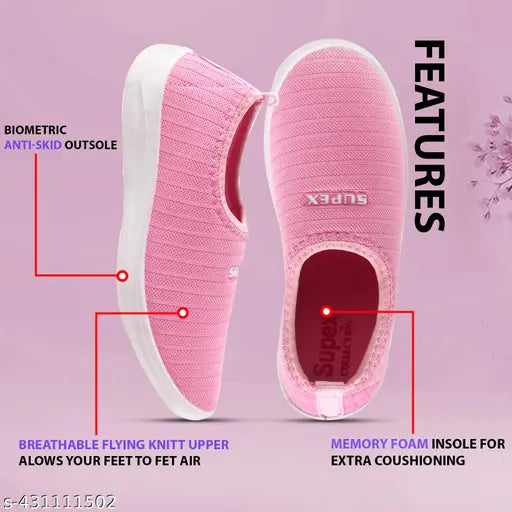 Striped mesh ballerinas, high-quality women's bellies sandals (IND-4 to IND-9), comfortable footwear for parties