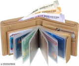 Textured faux leather wallet, 2 compartments, free size, made in India