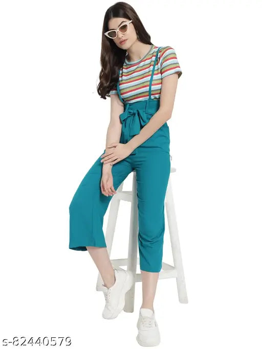 Rayon printed net women's jumpsuit with short sleeves, made in India (S: bust 33in, length 37in, waist 34in)