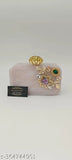 Marble clutch purse with embroidery, suitable for bridal casual party or evening formal events. Gold-tone zip closure