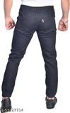 Designer denim jeans for men, solid net fabric, stylish fit size 28/30/32/34/34 (W28 L39 H35, W30 L39 H37, W32 L39 H39, W34 L39 H41) - India-made fashion for men