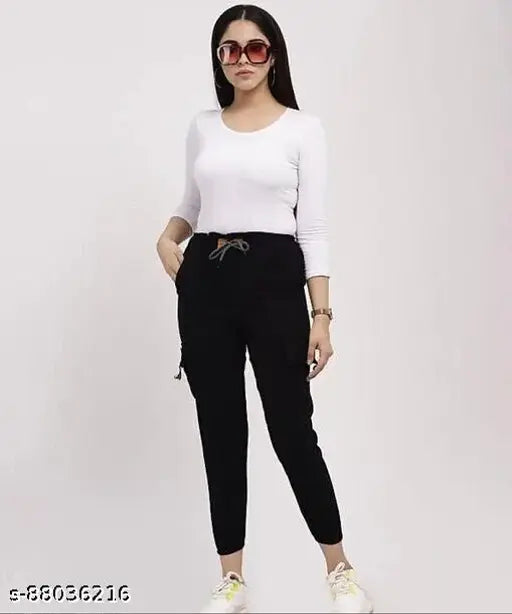 Trendy Joggers Pants and Toko Stretchable Cargo Pants for Girls and women's