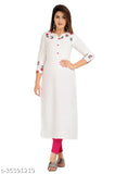 Elegant rayon printed straight kurta, knee-length style for women & girls in XXL (Bust 44in, Size Length 46in). High-quality, machine washable