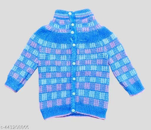 Kids Winter Wear For Boys & Girls, Sweater, Kids Sweater- Blue