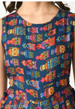 Crepe, colorblocked dhoti-style jumpsuit for women, perfect for daily wear and trending fashion