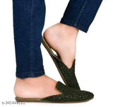 Canvas Keriya slip-on shoes, India-origin footwear in various sizes (IND-4 to IND-9)