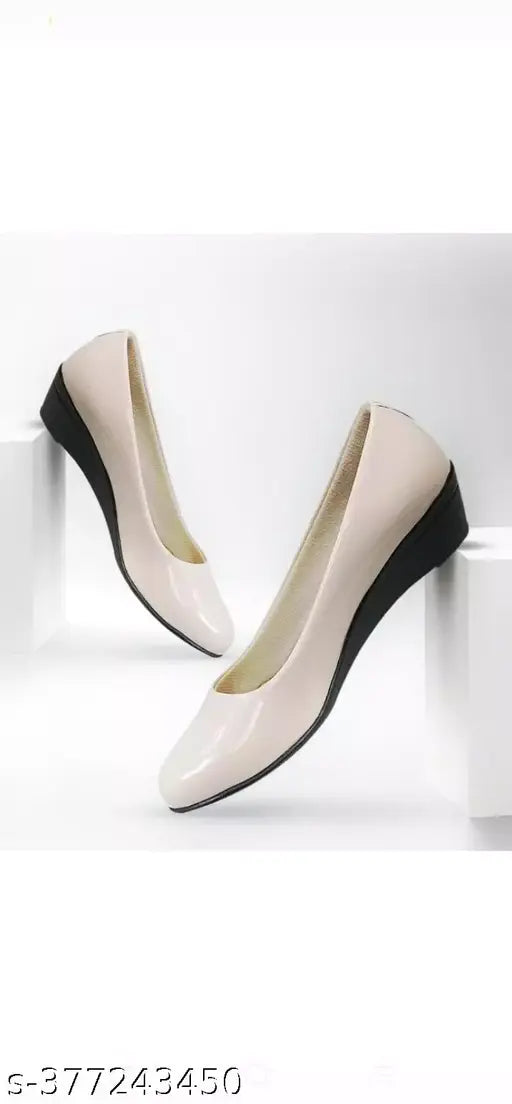 Synthetic patent leather ballerinas for women in stylish designs from imporio Fashion Hub - colorful and comfortable slip-on shoes