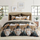 Lightweight polycotton AC comforter, unique design, quilted for comfort, India-made