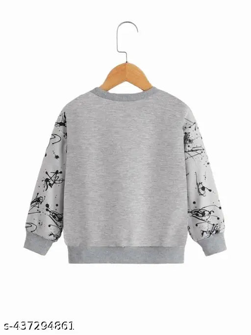 Mickey Mouse Boys and Girls Sweatshirt Pack, cotton long sleeves, printed design, combo pack of 3 (India)