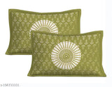 Jaipuri Pure Cotton Double Bedsheet, vibrant ethnic motifs on smooth 100% cotton sheets