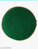 Green velvet clutch potli