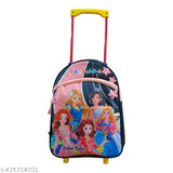 Peach waterproof school trolley bag (30/40L), durable polyester net Indian Riders backpack for kids aged 2-8, spacious and trendy design with adjustable straps and A4 notebook storage