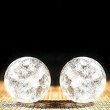 Ceramic crystal glass ball fountains, 5cm each, modern home decor from India