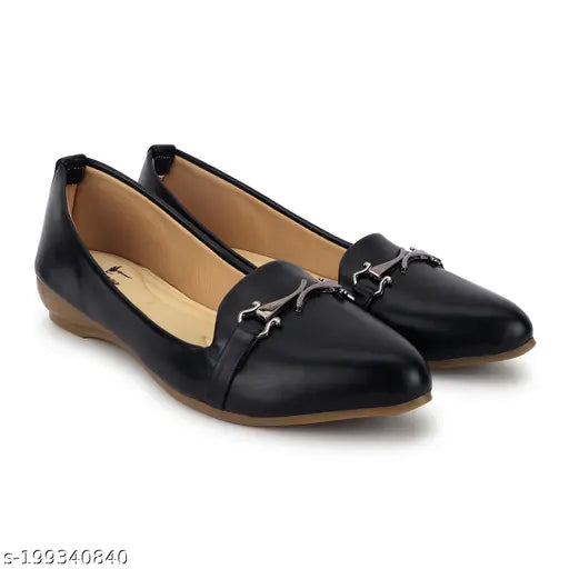 Synthetic printed ballet flats for women and girls (CHR162), comfortable and fashionable for various occasions, India origin