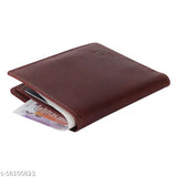 Handcrafted, crunch leather, slim wallet with RFID blocking & pull trap, luxury accessory for men