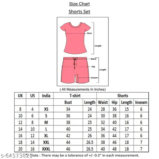 Women's cotton camera print nightwear set, featuring T-shirt and shorts (Size: S/M/L), comfortable loungewear for sleep or leisure, Indian-made