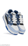 Blue and white kids boys casual sneakers