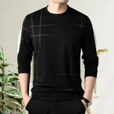 Teal & black lose fit cotton blend round neck t-shirt for men, perfect for casual wear and gym workouts