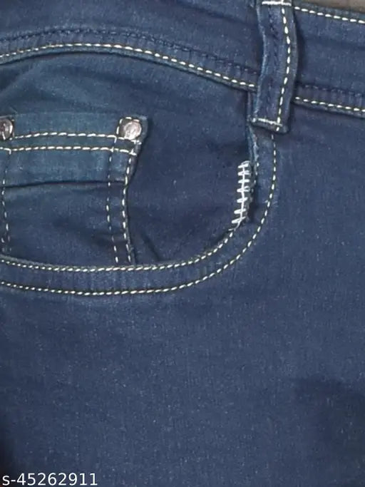 Stylish unique men's denim jeans, dyed/washed cotton fit for a fashionable look. Mid-rise, L,Zard brand, size 28-36, Indian origin