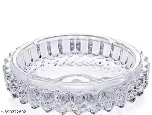Glass Crystal Turtle Tortoise with Plate - Clear, symbolizing long life & prosperity for career success. Ideal Feng Shui/Vastu gift for home or office decor