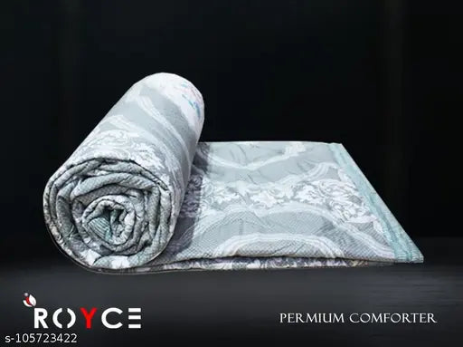 Double size ultrasonic cotton comforter from Royce, lightweight, soft, durable, suitable for all weather/season