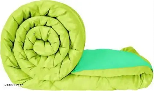 Pure cotton reversible comforter single bed size, lightweight & soft with 200 GSM thickness, ideal for AC use