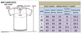 Men's regular fit polyester half sleeve solid casual polo t-shirt, printed net design. XL size with chest 37in and length 27in. Indian made men's polo t-shirt
