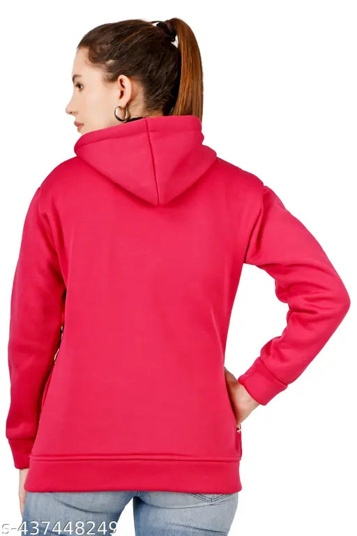 Urbane partywear women's wool sweatshirt with long sleeves and printed pattern, size S (30in bust, 26in length, 30in waist, 32in hip, 15in shoulder)