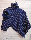 Striped cotton men's polo T-shirt, 100% cotton, lightweight, regular fit, left side pocket. Made in India