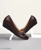 Synthetic leather slip-on Bellies for women by SHOESTHAN, stylish flat footwear in various sizes (IND-3 to IND-8) originating from India