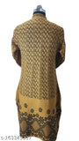 Yellow woolen kameez kurta