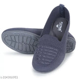 Comfortable mesh ballerinas, stylish belly shoes for women - Indian-made, solid design, size options IND-5 to IND-8