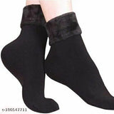 Combo pack of 2 (1 neck set+ 1 worm velvet socks) Trending, very stylish, worm , soft , fully fur inside in neck set( cap & neck muff) / Trendy winter socks inside finished with soft velvet which makes your foot relax worm and sweat free ,stylish one size