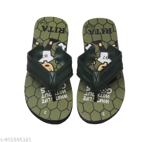 Olive printed net rubber-soled RITA_GOAL_05STUDD kids' sneaker - 4.5-5 years size