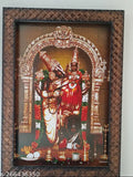 Synthetic resin, Indian-made God Sri Varaha wall hanging photo frame 9*12 inches