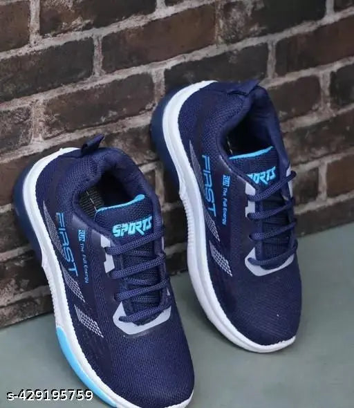 Blue and white casual shoe for kidsboys