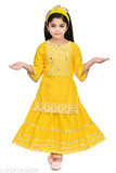 Cotton three-quarter sleeve printed net dress for agile classy girls, Indian made