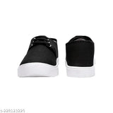 Bersache casual sneakers, kids' shoes with laces, canvas material