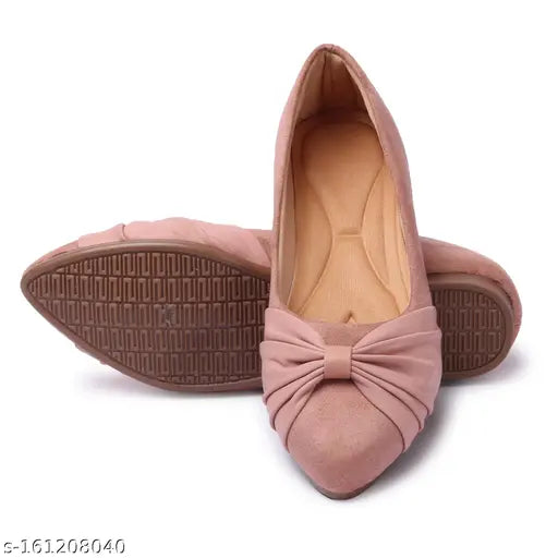 Synthetic slip-on bell-shaped shoes for women trendy casual wear, available in sizes IND-3 to IND-9 (India)