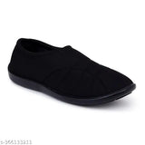 Colorblocked synthetic leather ballet flats in various sizes (IND-4, IND-5, IND-6, IND-7, IND-8), originating from India