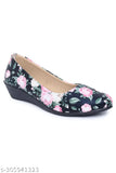 Synthetic leather heels for women - printed net design, color options: red, beige, tan, white, blue, green, peach, pink, grey. Multiple sizes available: IND-4, IND-5, IND-6, IND-7, IND-8. Made in India