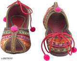 Gorgeous canvas juttis & mojaris, embellished, closed back net, Indian-made women's footwear in sizes IND-4 to IND-9