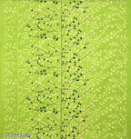 White and vibrant floral 100% cotton Jaipuri double bedsheet with 2 pillow covers, ideal for summer - VNV Creation