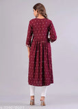Rayon Nayara Cut Kurta, women's long-sleeved zari woven traditional Indian outfit with matching pant and dupatta